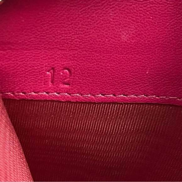 Miu Miu long wallet zipper green ribbon NWOT - Picture 3 of 16